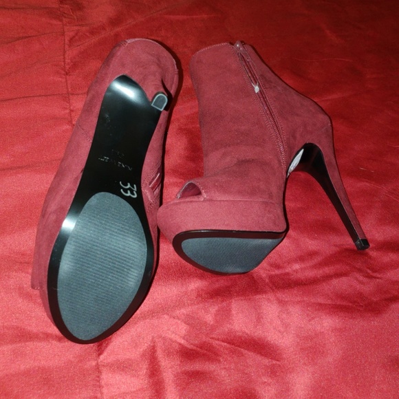 Nine West Peep Toe Booties - Picture 2 of 4
